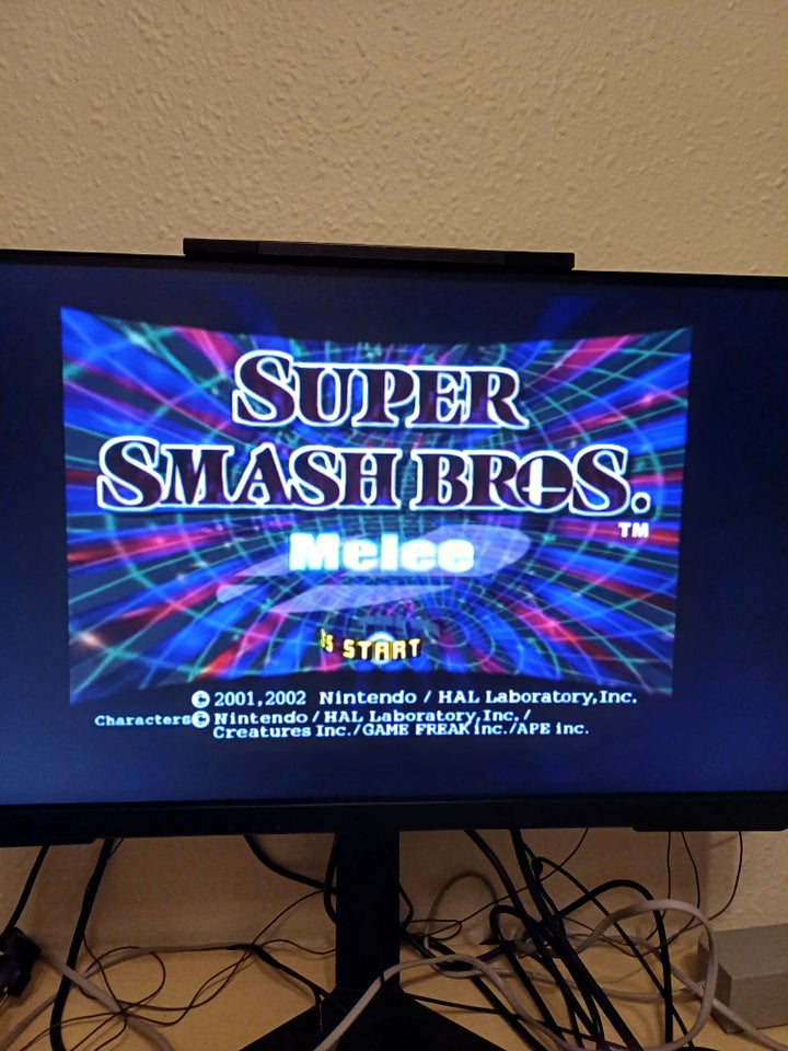 Super Smash Bros Melee, Gamecube,