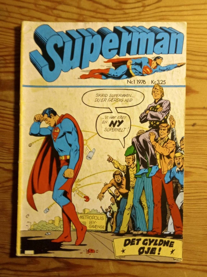 Superman nr. 1/1976, Tegneserie