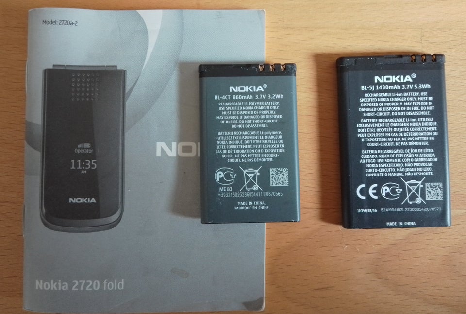 Nokia 3210 - 3120 - 1600