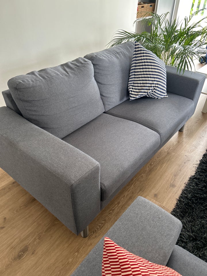 Sofagruppe stof 8 pers