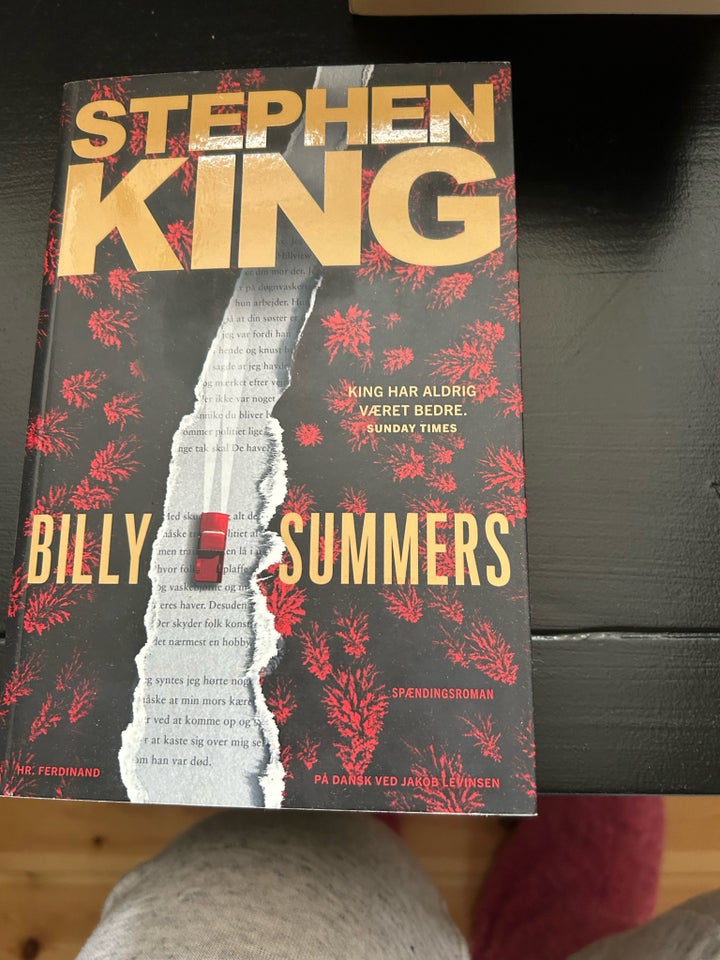 Billy summers , Stephen King,