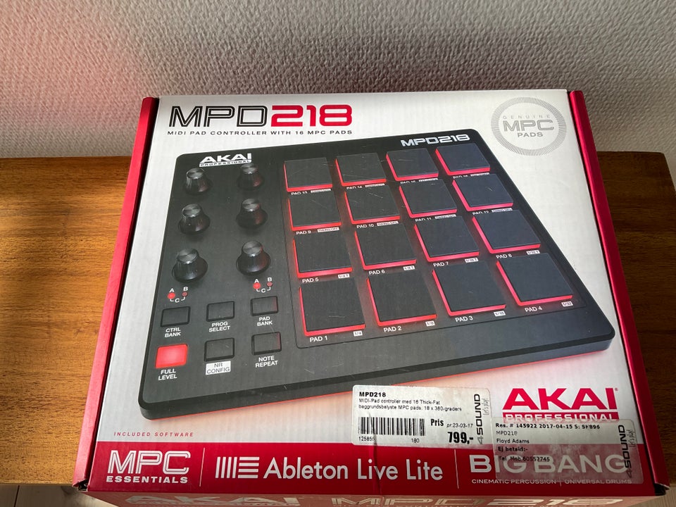 Akai MPD218 fortjener et ny...