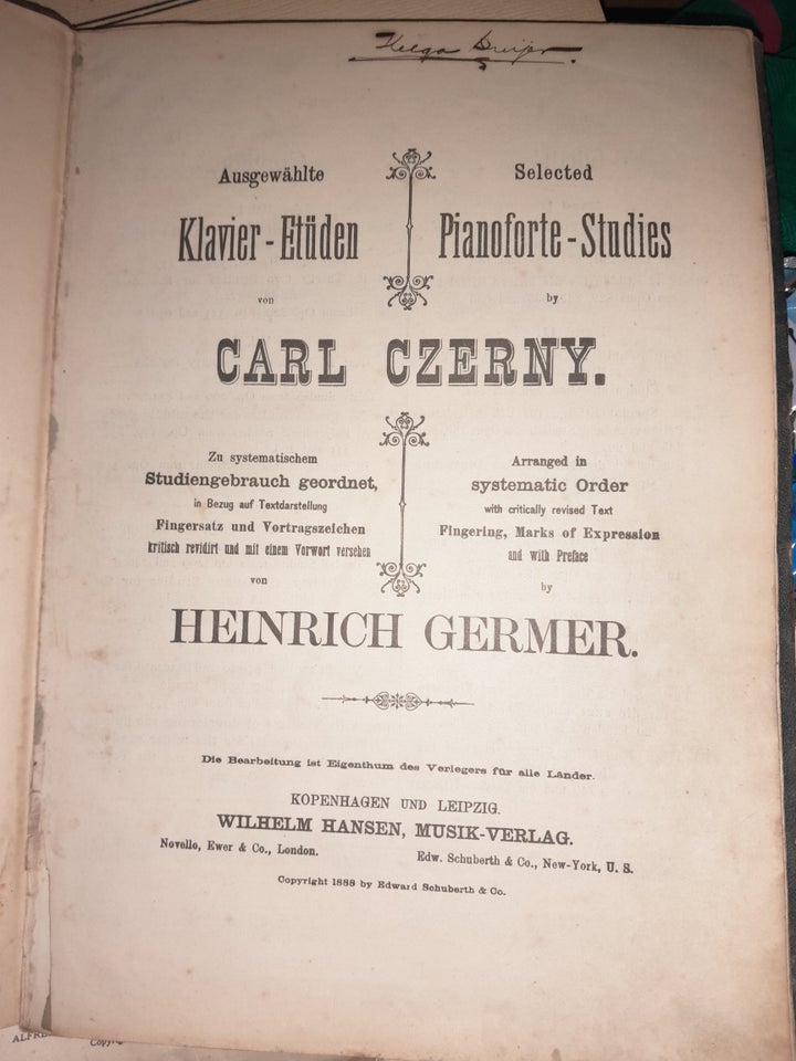 Klassisk , Carl Czerny: Klaver