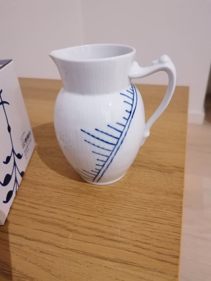 Porcelæn, Mælkekande 38 cl blå