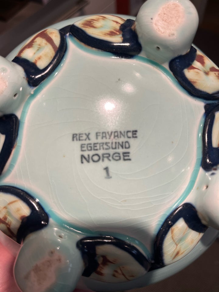 Porcelæn, Skål, Rex Fayance