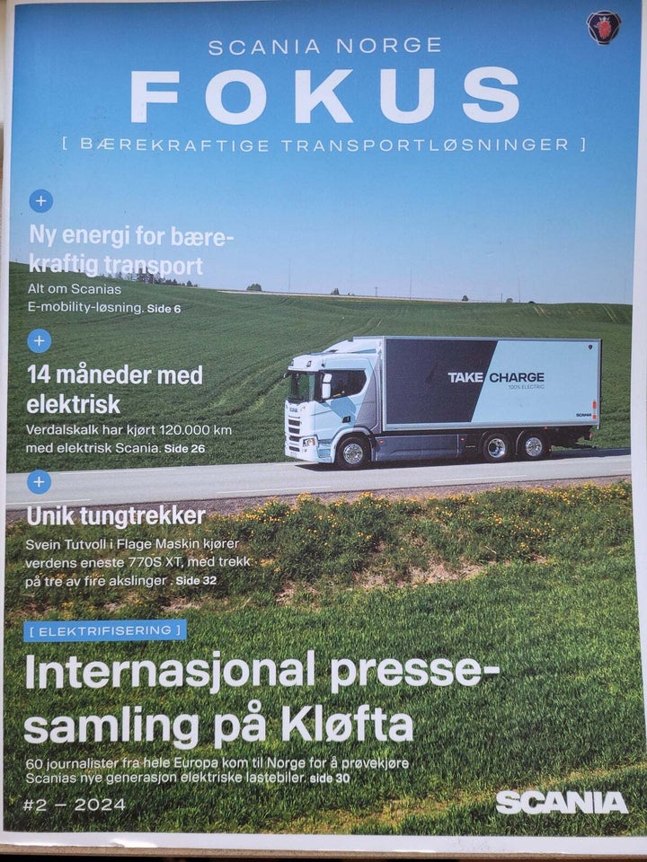 FOKUS SCANIA Norge emne: bil og motor