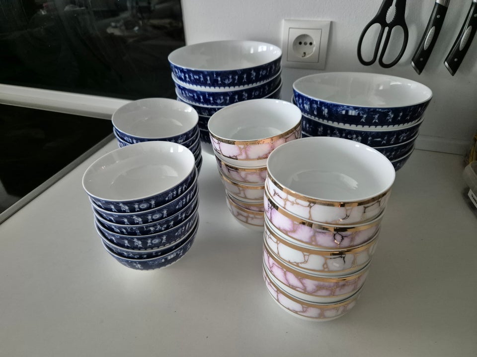 Porcelæn Skåle risskåle