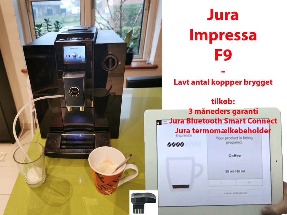 Espressomaskine, Jura Impressa F9