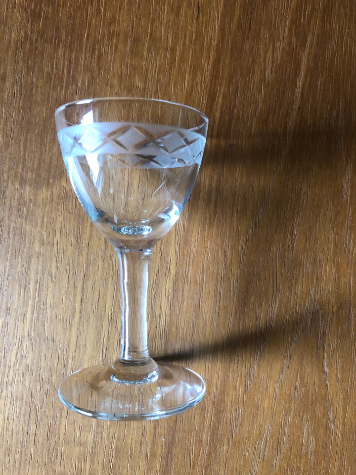 Glas Holmegaard snapseglas med