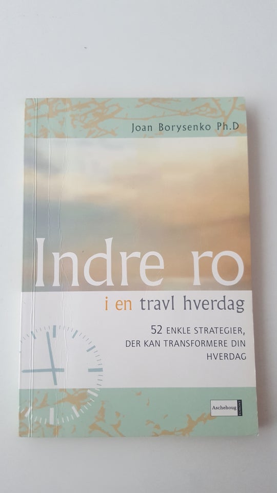 Indre ro i en travl hverdag, emne: