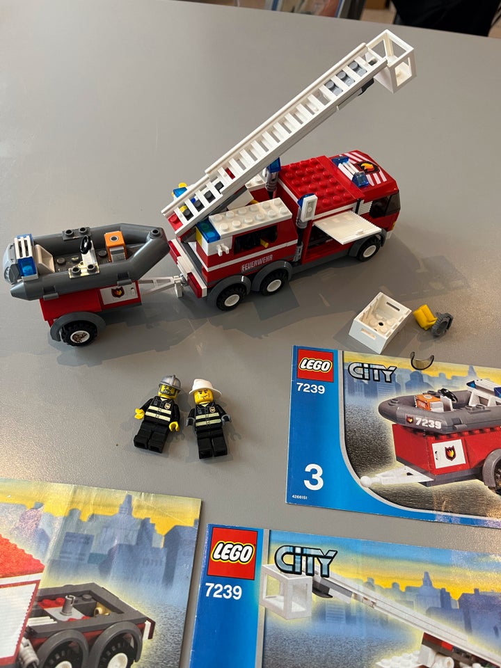 Lego City 7239 MED VEJLEDNING