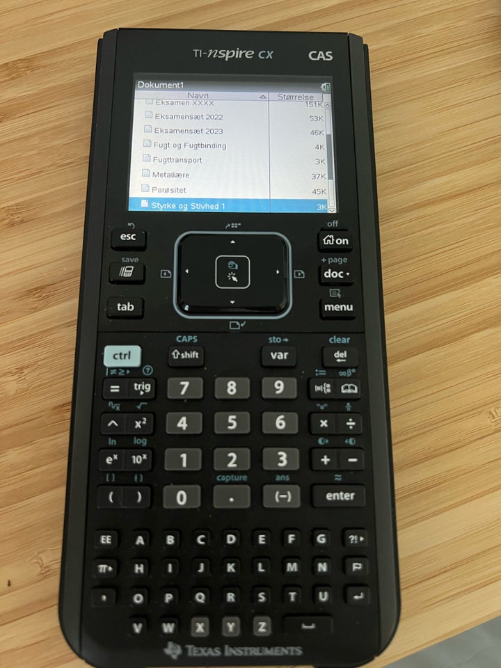 Texas Instruments TI Nspire CX CAS