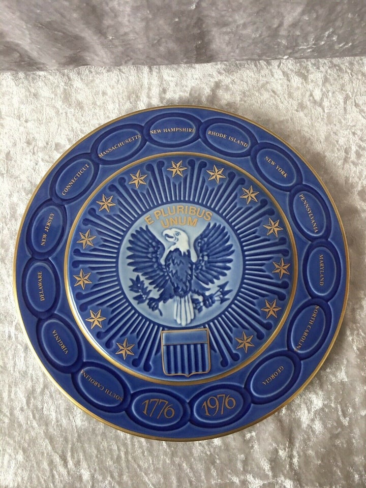 Porcelæn THE BICENTENNIAL PLATE