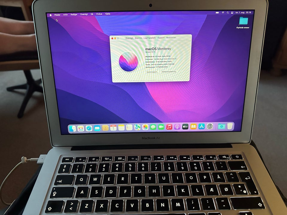 MacBook Air 2015  16 GHz