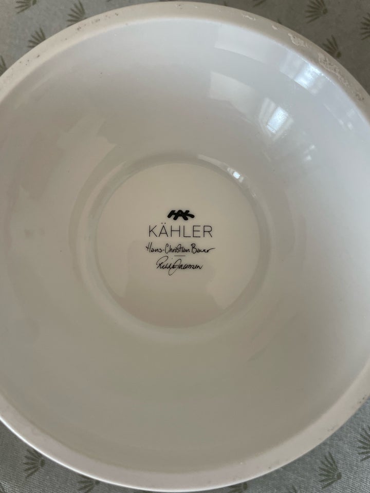 Porcelæn Skål Kähler