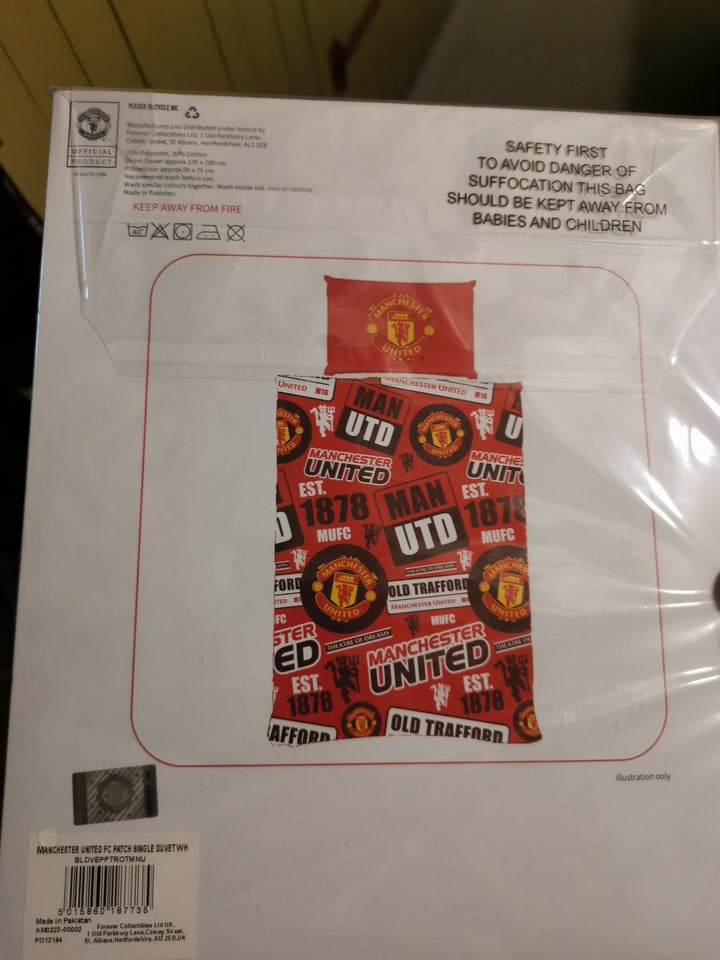 Sengetøj, Manchester United