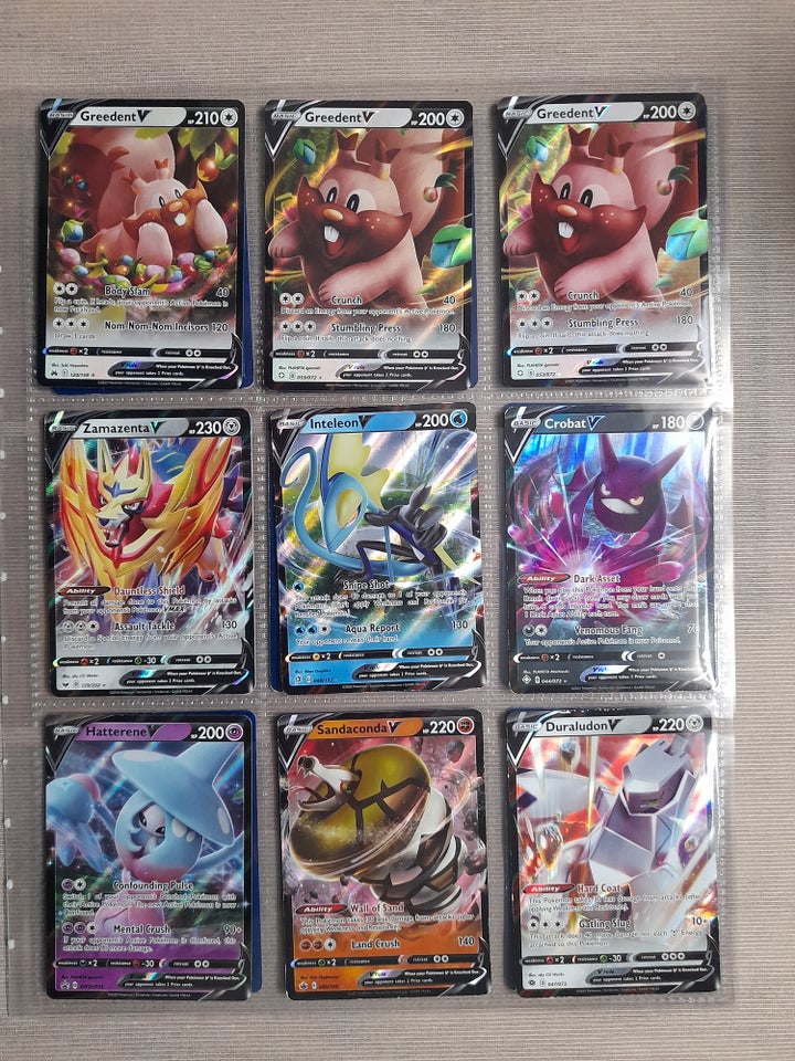 Samlekort, POKÉMON V CARDS