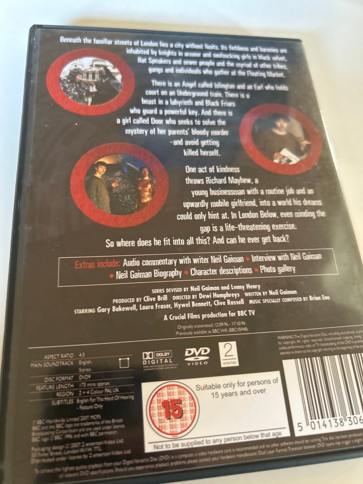 Neverwhere , DVD, TV-serier