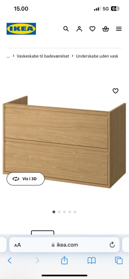 Badeværelsesskab Ikea