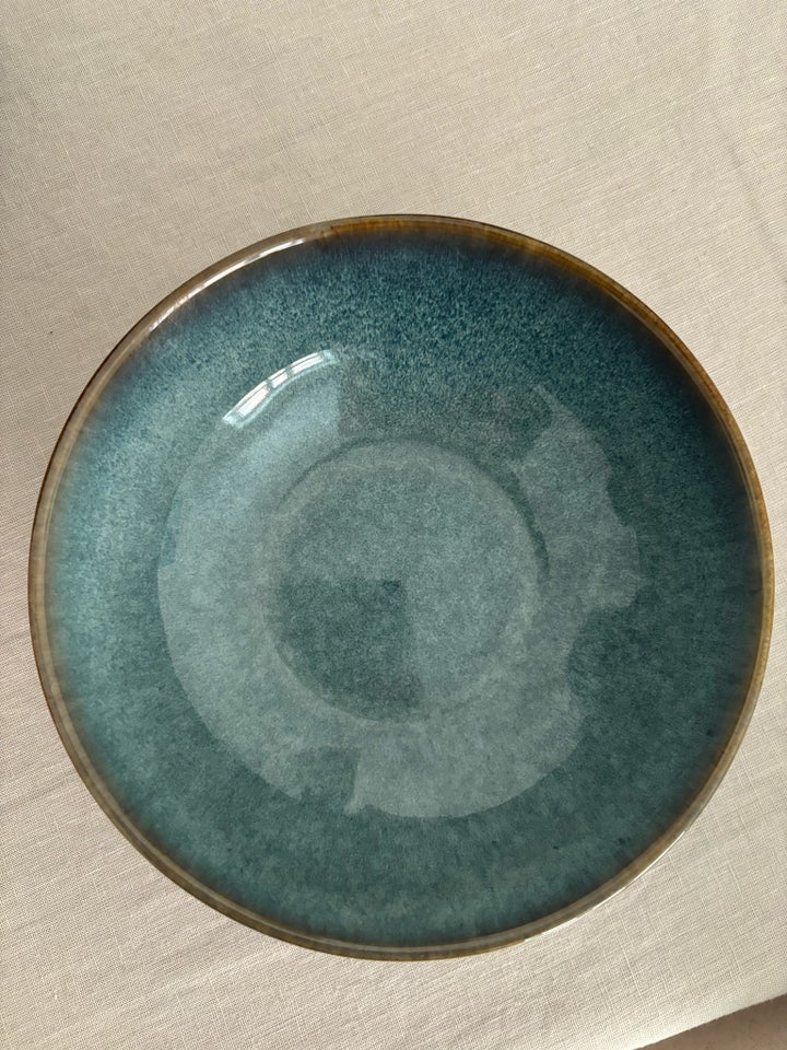 Keramik 5 skåle 6 Små tallerkner