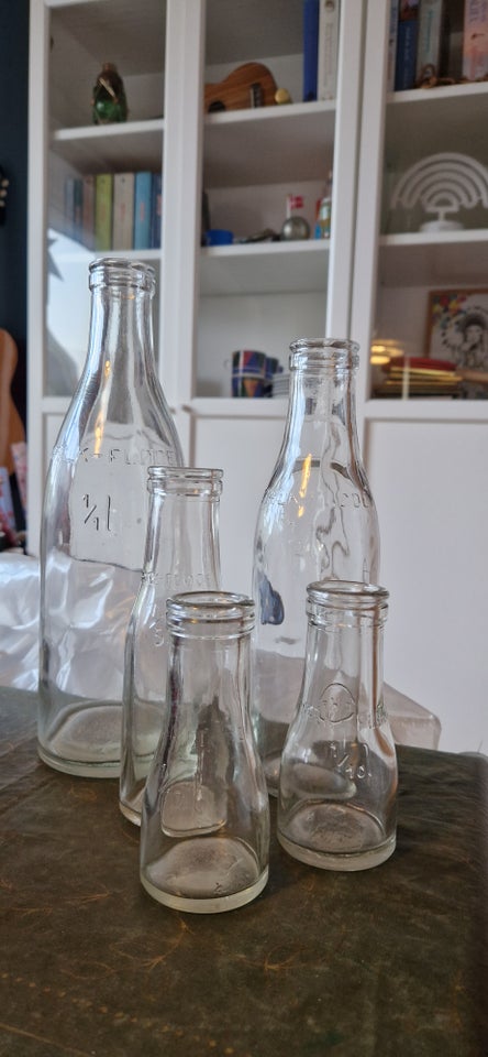 Glas, Mælkeflasker i glas 2×1/10,