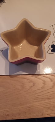 Porcelæn Stjerne skål Le creuset