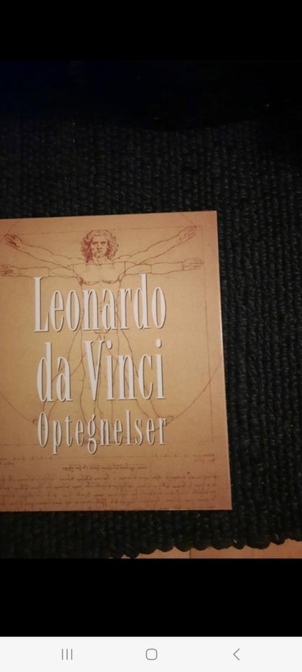 Bøger og blade, Leonardo da Vinci.