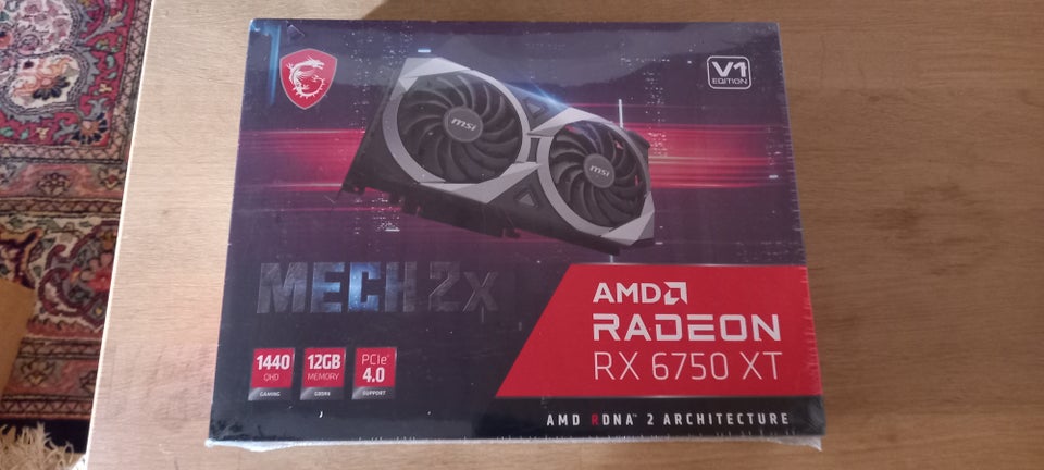 Radeon RX 6750 XT MSI, 12 GB RAM,