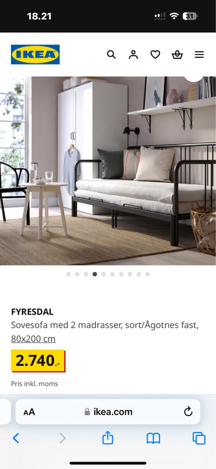 Sovesofa, Ikea