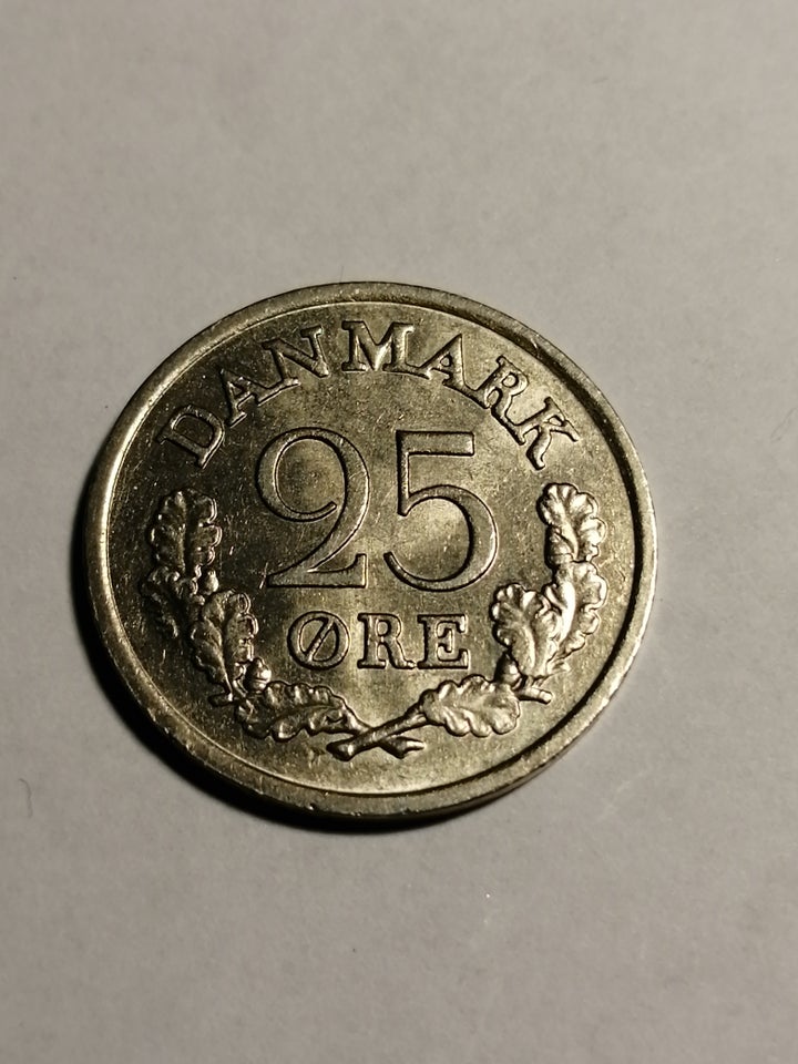 Danmark, mønter, 25 øre