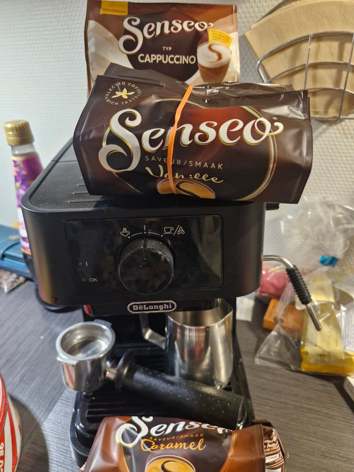 espresso maskine, De longhi.