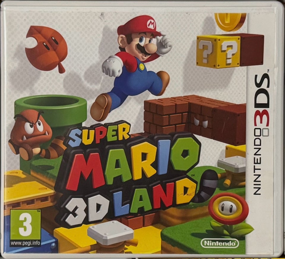 Super Mario 3DLAND, Nintendo 3DS,