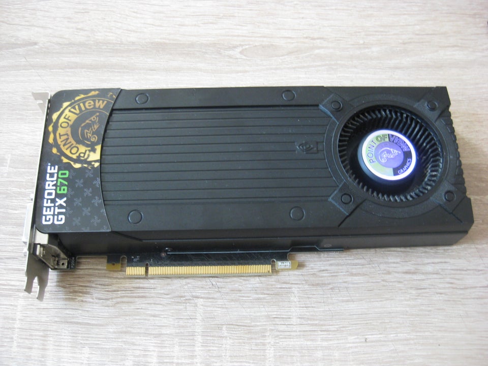 GeForce GTX 670 Point Of View, 2 GB