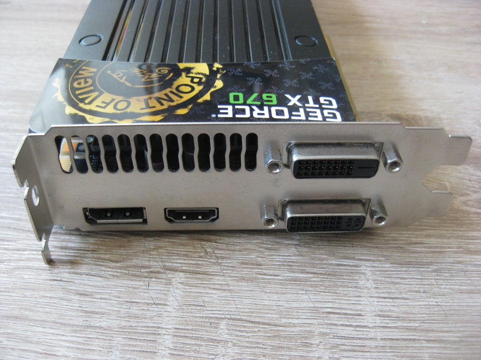 GeForce GTX 670 Point Of View, 2 GB