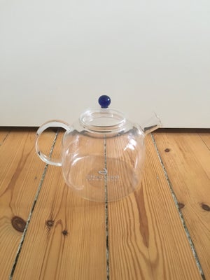 Tepotte og glaskedel - tea pot and