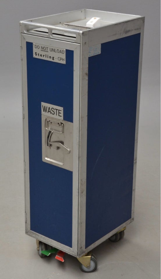 Fly trolley Waste container ,