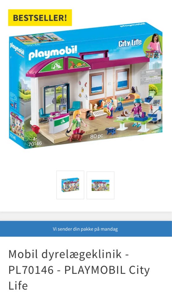 Playmobil, dyrelægeklinik