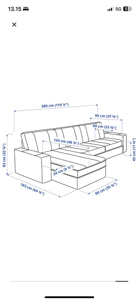 Sofa 3 pers