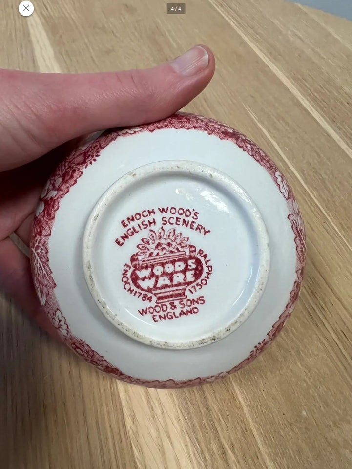 Porcelæn Bonboniere Vintage