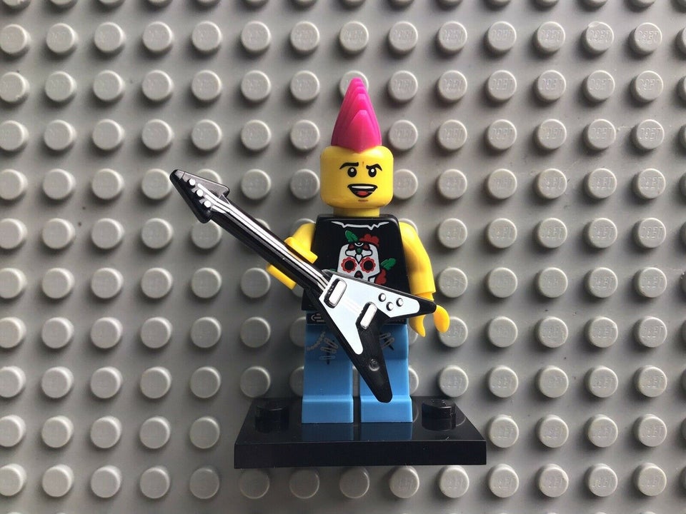 Lego Minifigures Punk rocker