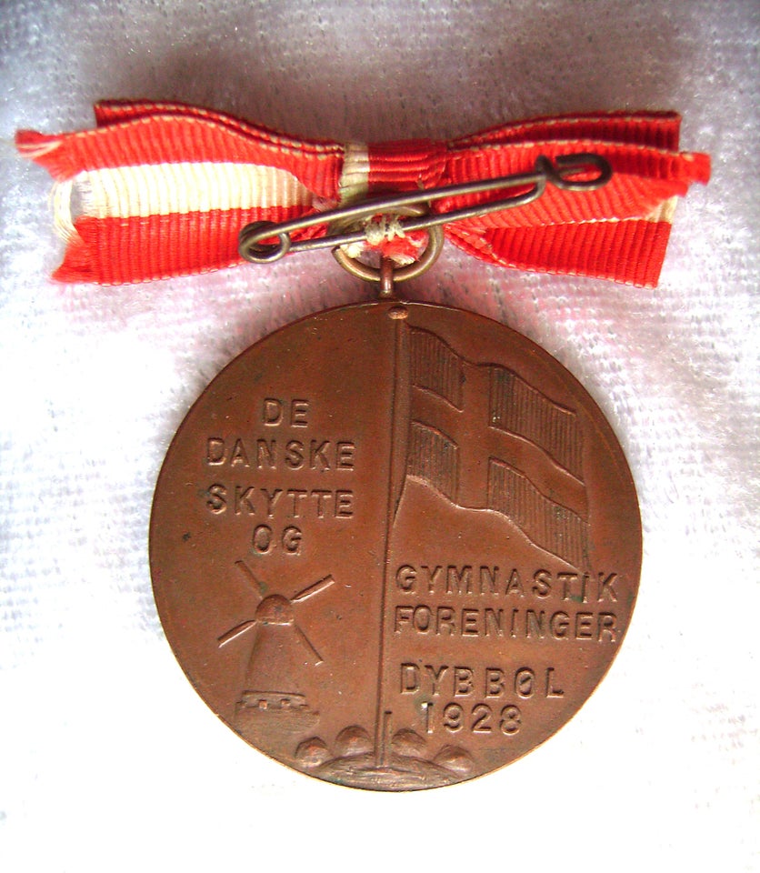 Medalje, DGI Dybbøl 1928 – emblem og