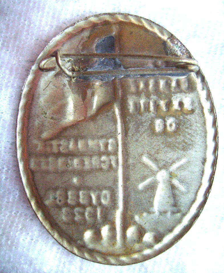 Medalje, DGI Dybbøl 1928 – emblem og