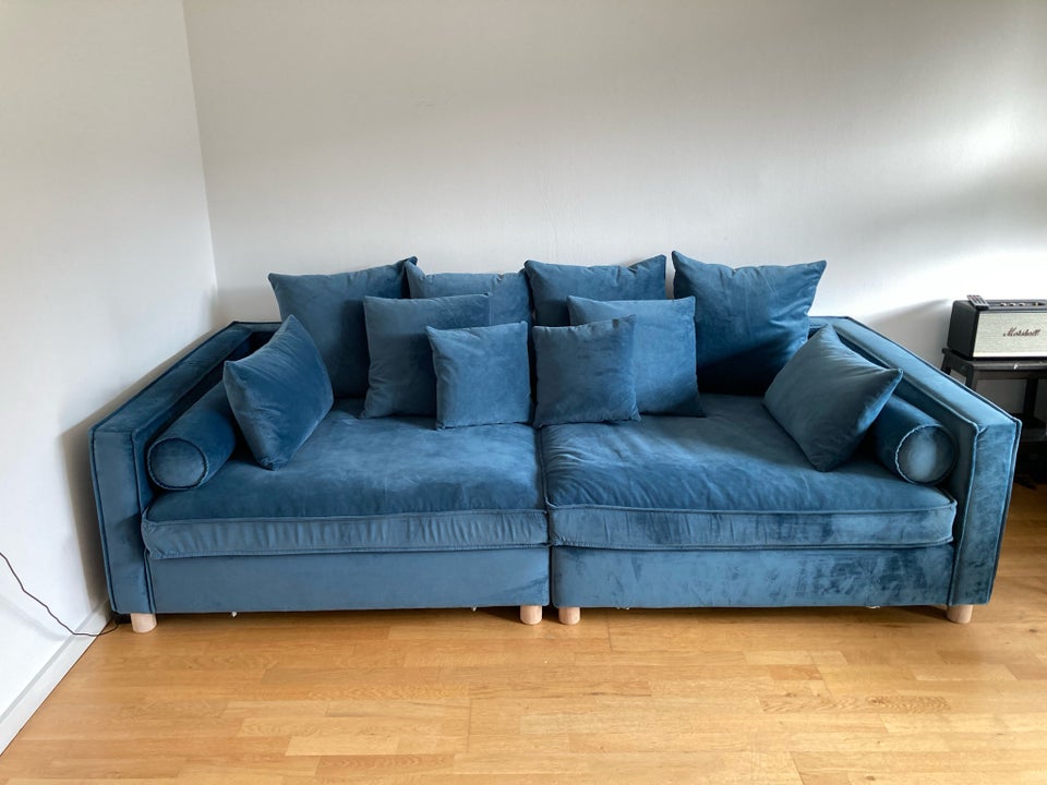 Sofa velour 3 pers