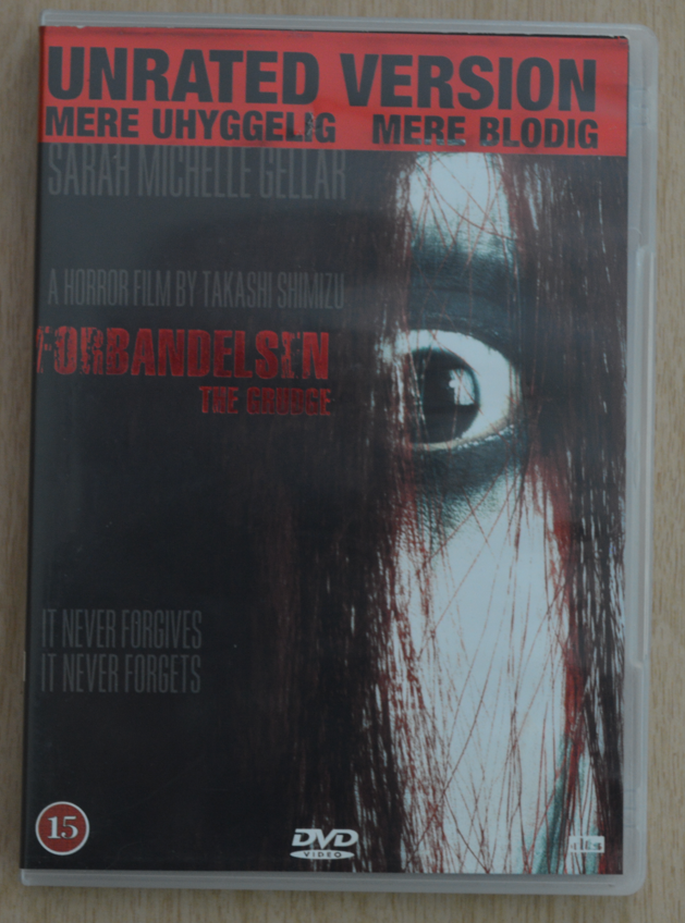 Forbandelsen, DVD, gyser