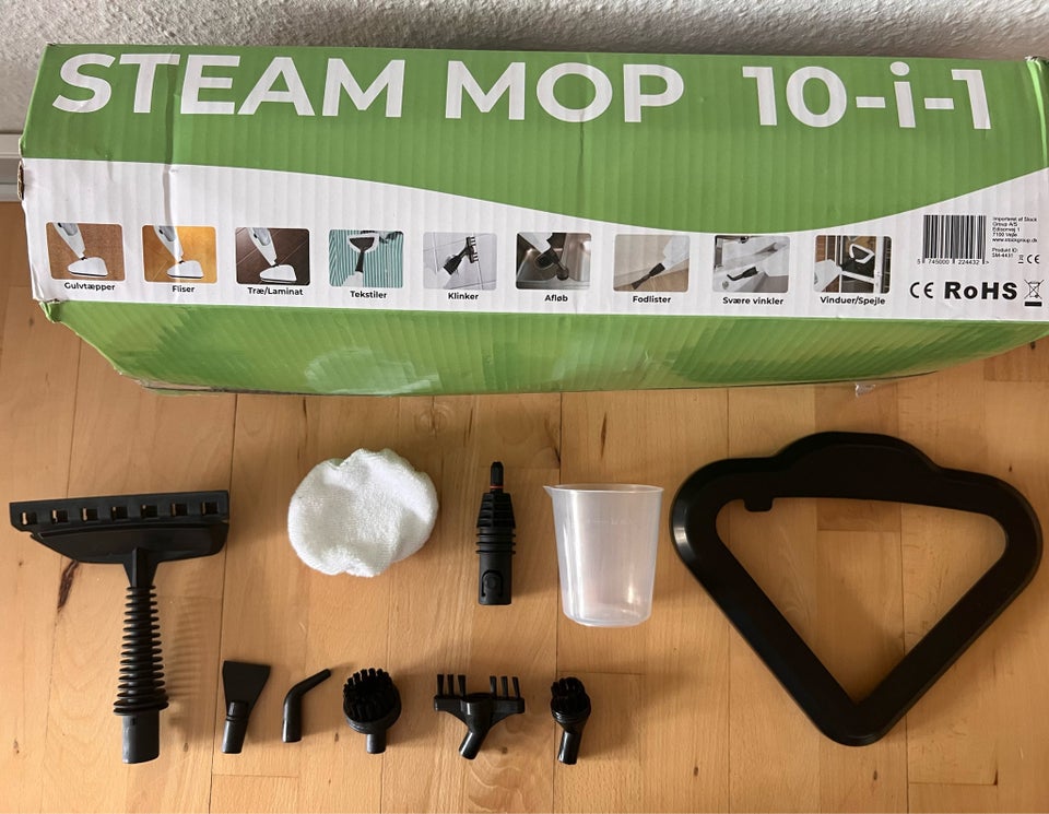 Damprenser Stock 10i1 Steam Mop