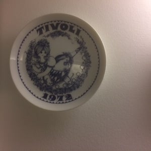 Porcelæn tivoli platter