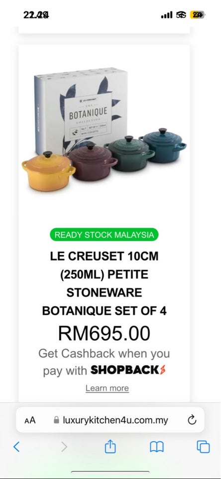 Stentøj, Le creuset mini gryder