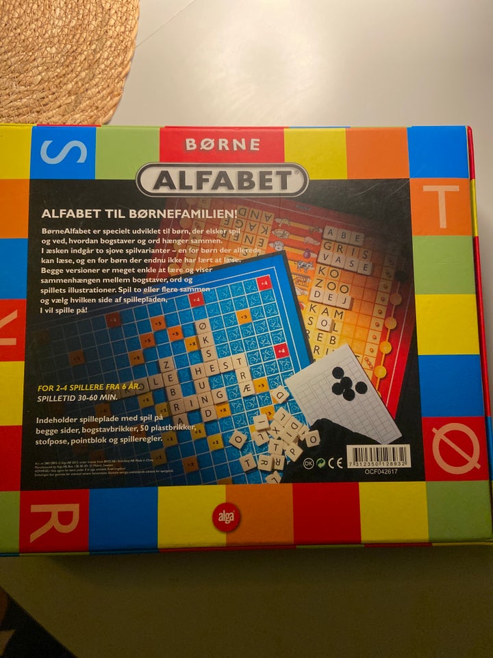 Børne alfabet, Familiespil,