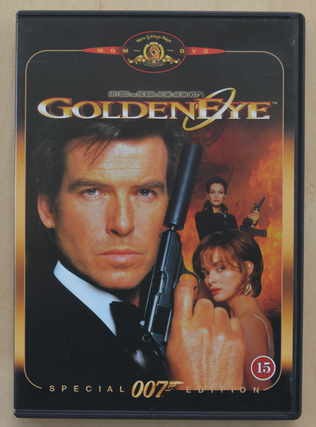 James Bond GoldenEye, DVD, action