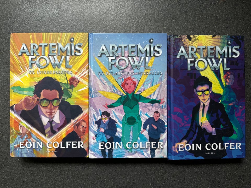 Artemis Fowl 1-3, Eoin Colfer,